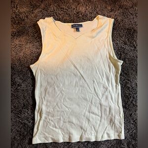 Karen Scott large lime green tank top